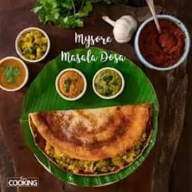 Mysore Vegetable Masala Dosa