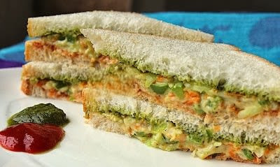 Bombay Style Vegetable Sandwich N/G