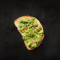 Guacamole På Toast One Slice