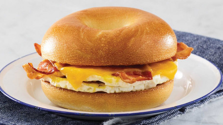 Bacon Cheddar Egg Sandwich