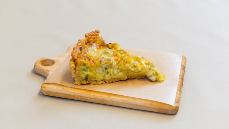 Pastel De Puerro Y Gorgonzola