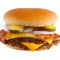 Dobbelt Bacon Cheese Steakburger