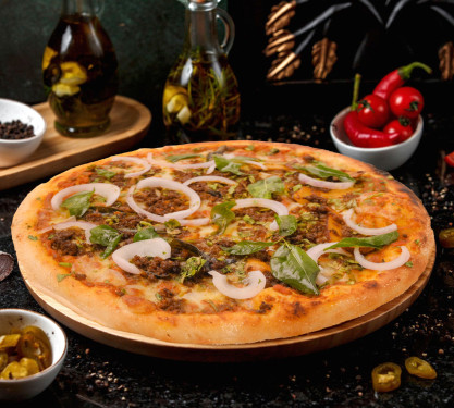 Kerala Beef Fry Pizza