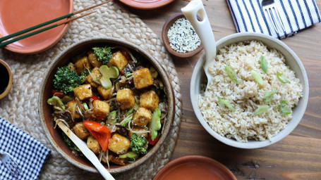 Teriyaki Tofu Måltid