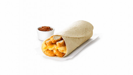 Hash Brown Scramble Burrito