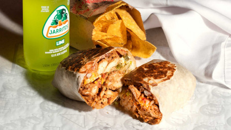 Mild Chicken Burrito Combo