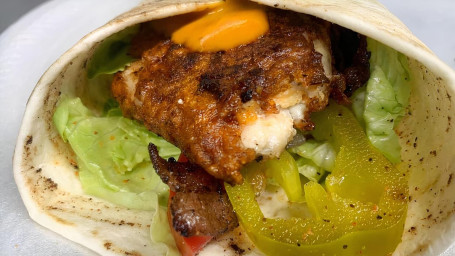 Rouie's Spicy Chicken Wrap Or Country Style