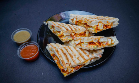 Creamy Paneer Grilled Brown Sandwich