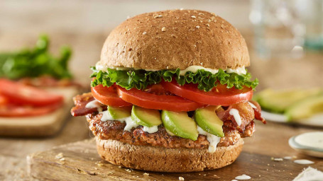 Avocado Bacon Club Tyrkiet Burger