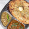 Aloo Kulcha 2 Piece] Bhature 2 Piece] Chola Chawal/Rajma Chawal/Kadhi Chawal Halwa 100 Gms]