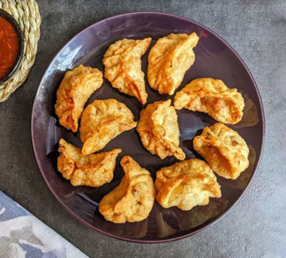 Deepfried Chicken Momos(6Pcs)