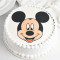 Mickey Face Cake