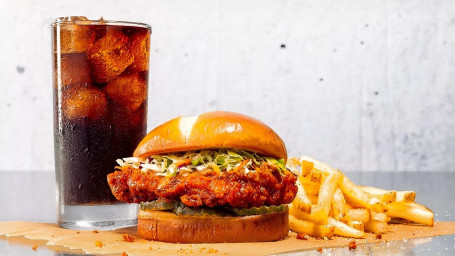 Nashville Hot Chicken Sandwich Meal