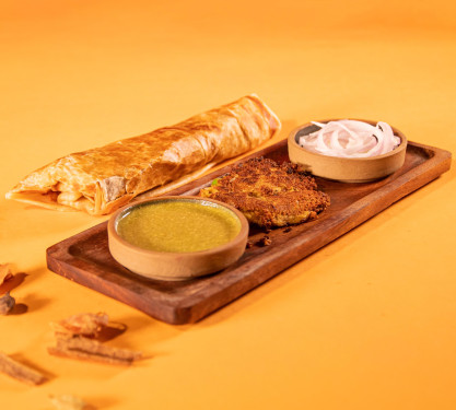 Veg Galawati Kabab Paratha Combo