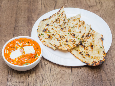 Paneer Masala 1 Butter Naan