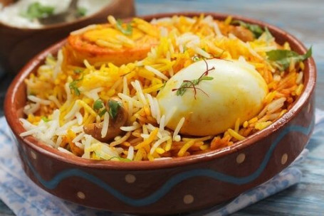 Egg Biryani [1 Egg] Serves 1