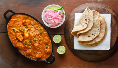 Paneer Roti Thali