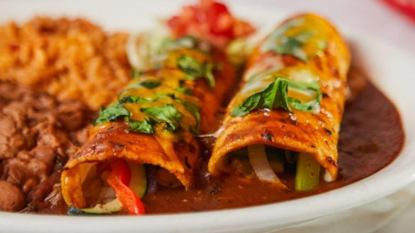 Chuys Favorit! Veggie Enchiladas