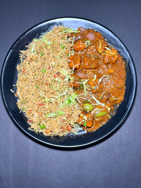 Chili Paneer Paneer Manchurian Gravy Veg Noodle Fried Rice Meal