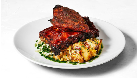 Bbq Ribs Cajun Kylling (Halv)