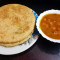 2 Aloo Paratha With Chole And Chutney