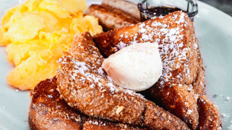 Mandel Crusted French Toast Combo