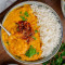 Jeera Rice And Dal Fry Bowl