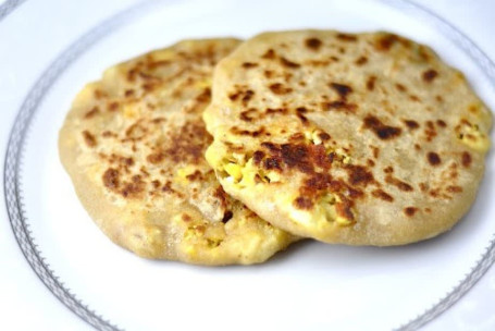 1 Stuffed Egg Paratha-(2 Eggs)