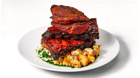 Bbq Ribs Cajun Kylling (Fuld)