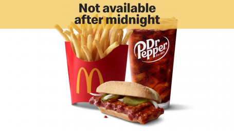 Mcrib Måltid