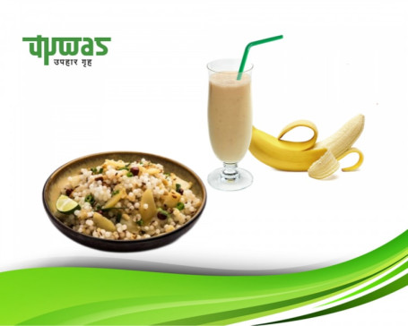 Sabudana Khichadi Banana Shake