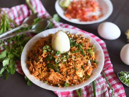 Egg Pulav Full Oil