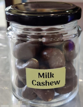 Milk Cashew 100 Gm Glass Jar