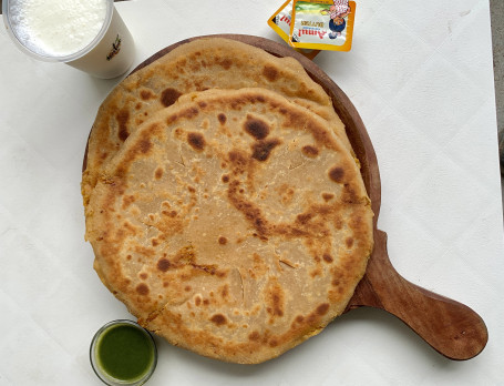 Paneer Parantha Buttermilk