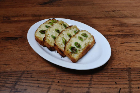 Vegetable Garlic Toast (4 Pcs)