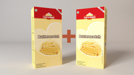 Butterscotch Ice Cream 700Ml+700Ml