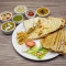 Call Combo Thali(Methi Mutter Malai Dal Tadka Paneer Sabji Jeera Rice Sev Papad Achar Green Chutney Sweet Choice Of Roti)