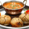 Rajasthani Sep Dal Bati With Jain Dal Fry And Churma