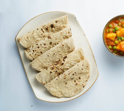 Aloo Matar 5 Tawa Roti