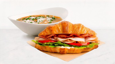 Croissant Sandwich Suppe Combo