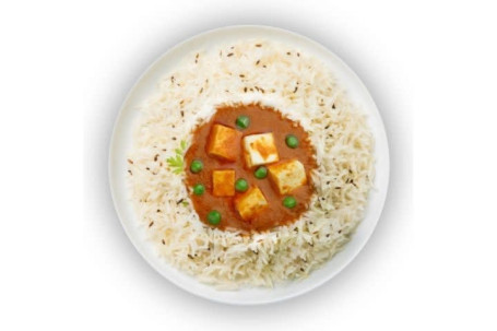 Paneer Makhani With Steamed Rice