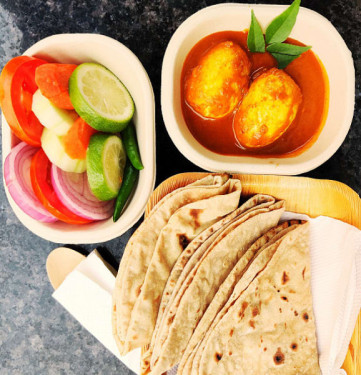 3 Roti 2 Eggs Curry Mini Meal