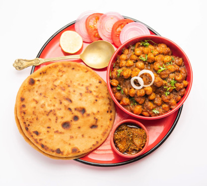 Chole Aloo Paratha