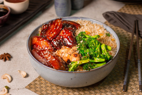 Asian Bbq Rice Bowl