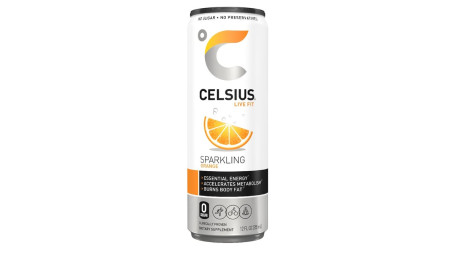 Celsius Mousserende Orange 12 Oz.