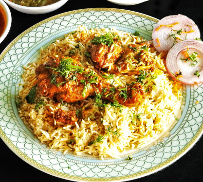 Chicken Joint Biryani [2Pcs]