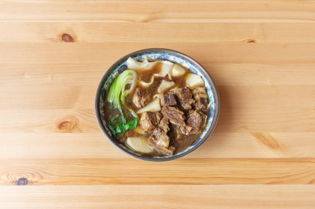 Slow Cooked Beef Brisket, Noodle And Soup