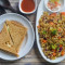 Brown Rice Bowl With Veg Sandwich