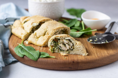 Calzone Kyllingespinat