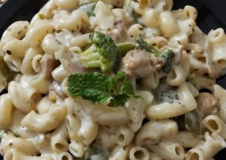 Macaroni In White Sauce Pasta